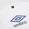 Umbro EssenTial Big Logo T shirT whT Ur123crs18
