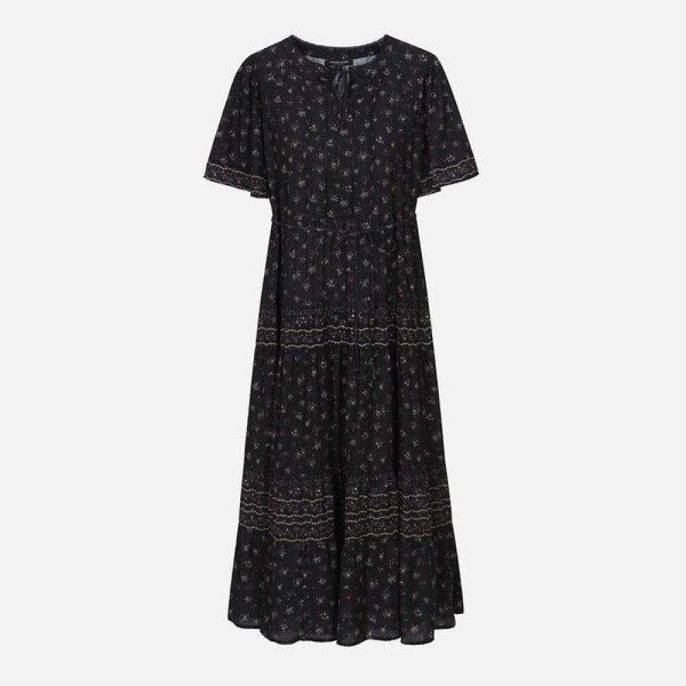 Thursday Island Floral Mood Pintuck Detail Dress T264mop262w
