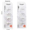 CHAHUA Egg-shaped Traceless Adhesive Hooks