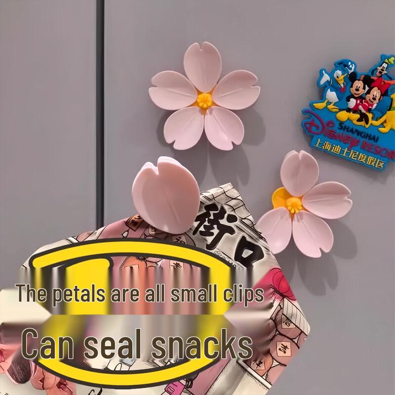 Cherry Blossom Food Sealing Clips