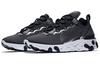 Nike React Element 55 Zwart Metallic Zilver CQ4600-071