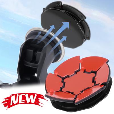 Distanziatore a ventosa per supporto per cellulare da auto, base adesiva forte, piastra di montaggio per cruscotto della console centrale, supporto per cellulare