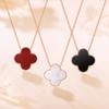Four-leaf Clover Necklace A Sophisticated and Elegant Clavicle Chain A Valentine's Day Gift