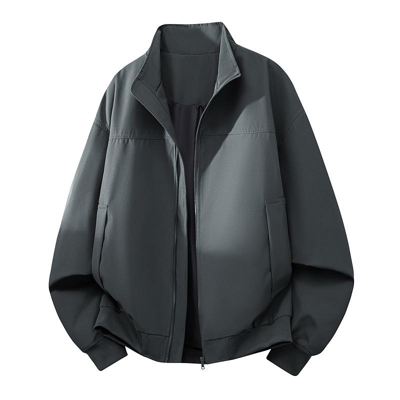 Men's Lightweight Fashionable Lapel Jacket - Luxury Spring/Autumn Versatile Casual Coat
