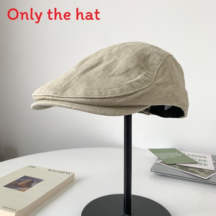 Vintage Denim Flat Cap With Breathable Cotton For Women Summer Casual Fashion