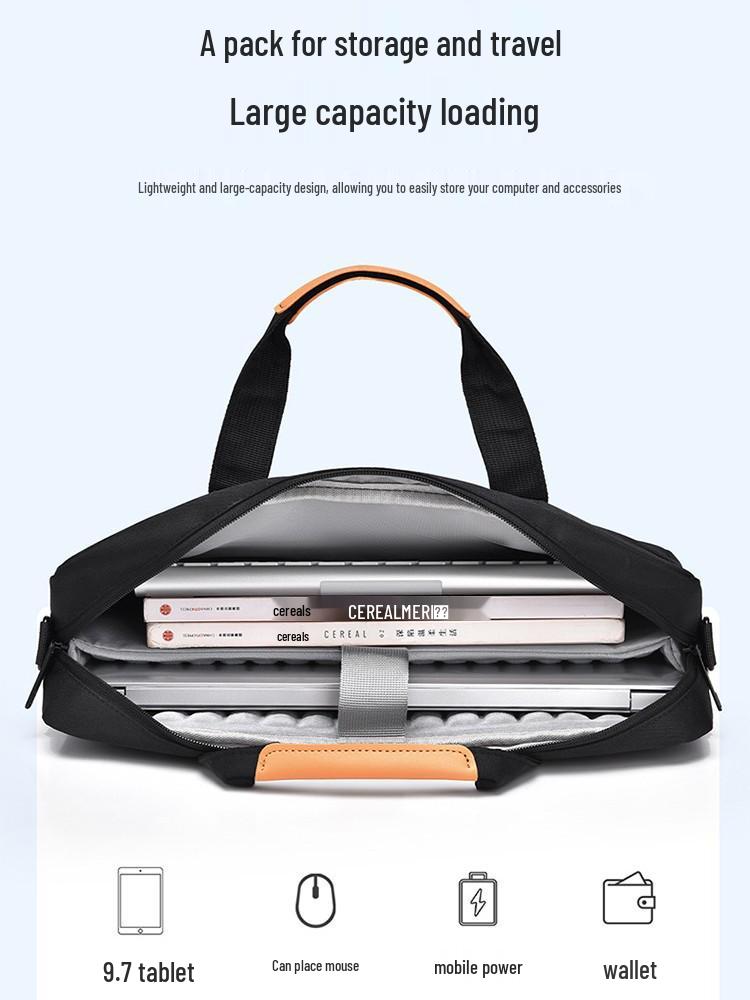 Shockproof Airbag Laptop Bag for 16-inch Lenovo & Huawei - Large Capacity, Custom Logo Option