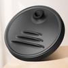 Universal Metal Phone Holder with Weighted Base Desktop Microphones Stand for Indoor Outdoor Take & Broadcasting