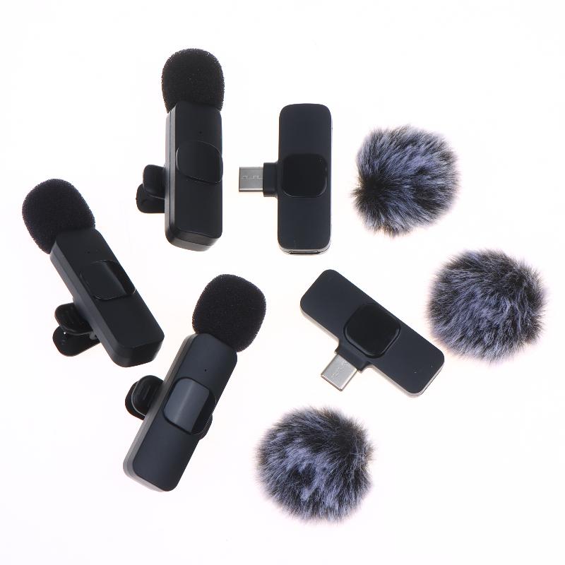 Premium Sound K9 Wireless Lavalier Mic for Reliable Audio Video Recording on Mobile Platforms