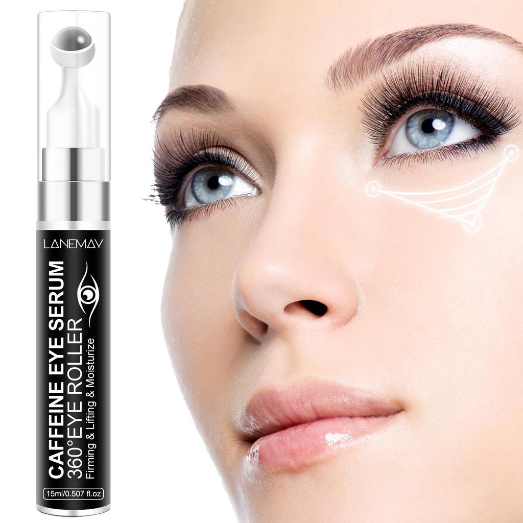 Caffeine Eye Serum - Deep Moisturizes the Skin Around the Eyes, Firm and Tighten Delicate Under-Eye Skin, Daily Eye Serum for all Skin Type,15mls
