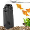Filter Filtration Hanging Type Aquarium Oil Film Filter Suction Cups Black Fish Tank Filter PVC Surface Skimmer Fish Tanks