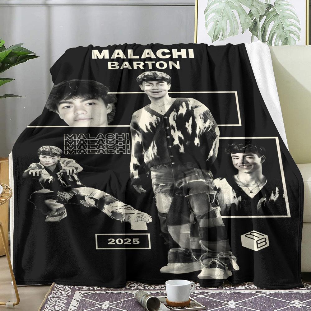 GUOYU Blanket Love Mmalachi Barton  Throw Soft Flannel Throw Summer Blanket Lightweight Cozy Nap Blanket for Sofa Bed Travel
