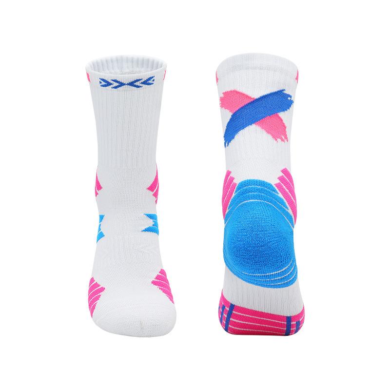 Adult Basketball Socks Actual Training Socks Children Towel Bottom Sweat Absorbing Shock Non-Slip Sports Socks Men