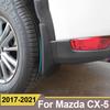 ABS Black Car Front Rear Mud Flaps Mudflaps Splash Guards Flap Mudguards Fender For Mazda CX-5 CX5 CX 5 2017 2018