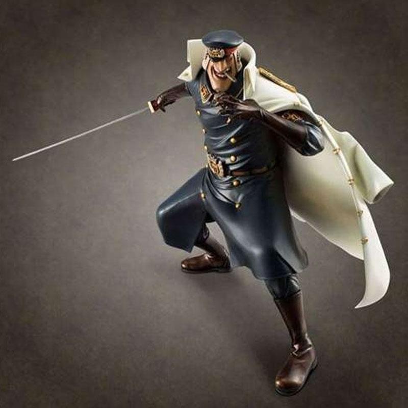 

ONE PIECE Anime Figure Blackbeard Warden Rain Greeces GK Action Figure Statue Model PVC Toys Doll Decorative Gift