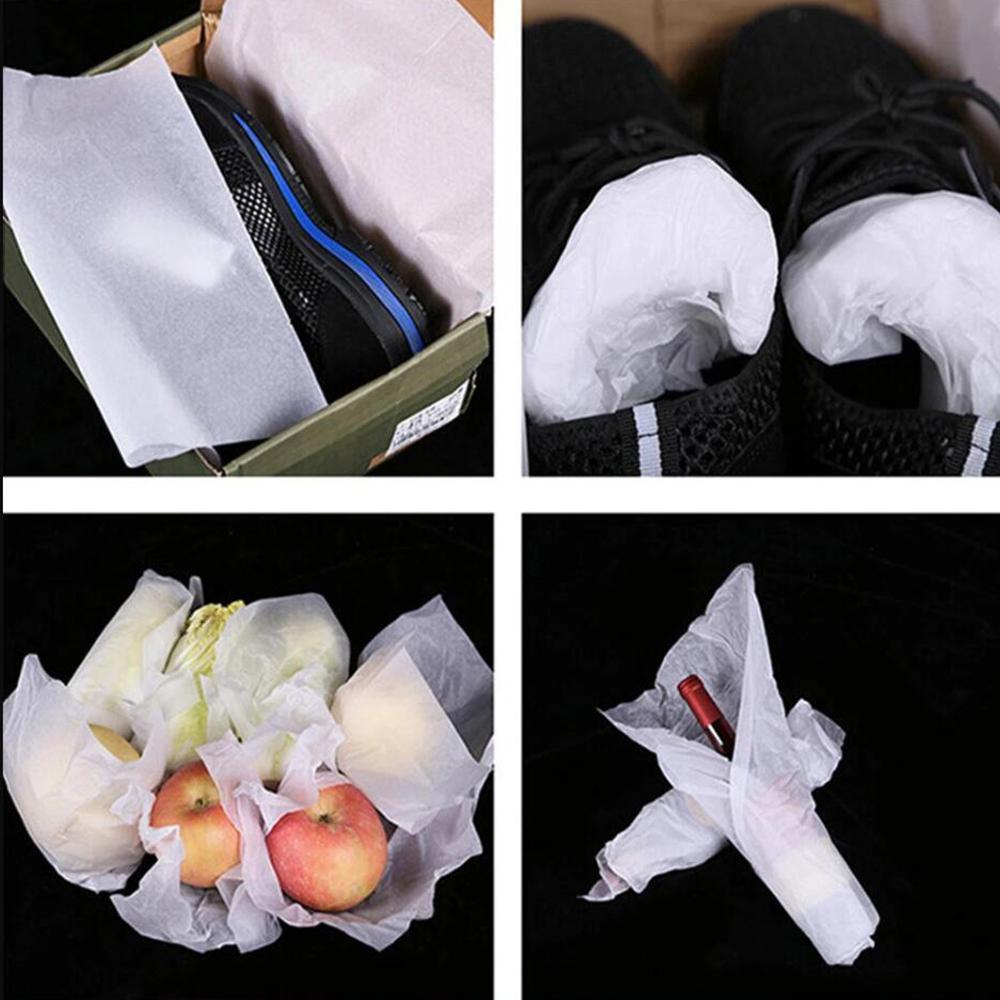 100Pcs Eco-Friendly A4/A5 Translucent Tissue Paper Gift Wrapping for Wine, Clothing, Shoes | Christmas Birthday Party Supplies