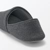 MUJI Bavlněná směs Džersej Přenosný Do pokoje Tmavá Velikost M 84731709 Boty, Šedá, (Velikosti 22-24,5 cm),
