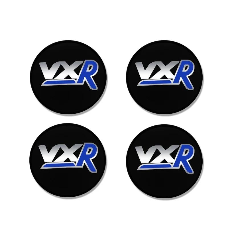 4PCS 56+60mm VXR Emblem Car Wheel Hub Center Cap Cover Badge Stickers For Vauxhall Vectra Zafira Vxr8 Astra Mokka Corsa Gts