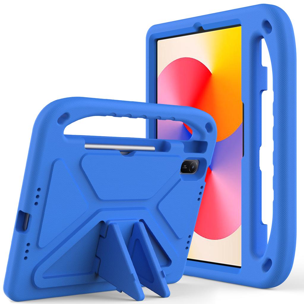 Kids Friendly EVA Case For Huawei MatePad SE 11 Built-in Kickstand Cover With Hand Holder Shockproof Protection