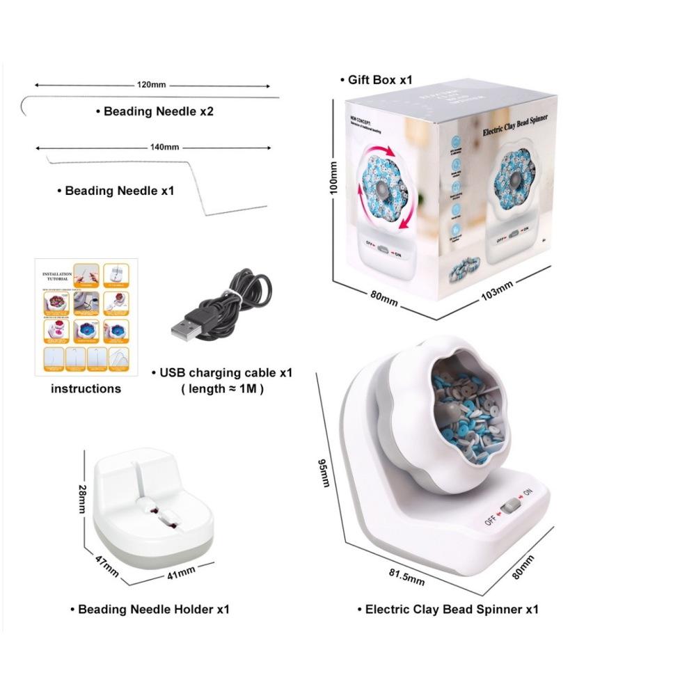 

Електрична автоматична машина для вишивання бісером чаша для вишивання бісером своїми руками Ручна машина для вишивання бісером шматок м’якої кераміки Інструмент для вишивання бісером рису Пристрій для вишивання бісером сірий