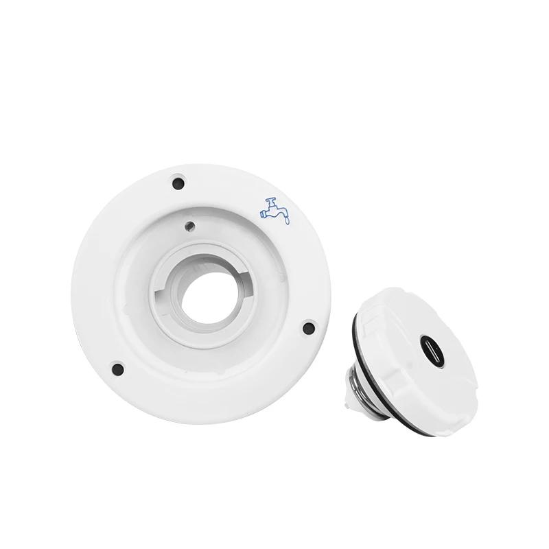 Lockable Gravity Water Fill Hatch Inlet Filter - Durable & Leak-Proof for RV/Boat/Camper/Trailer/Black Caravan Accessories
