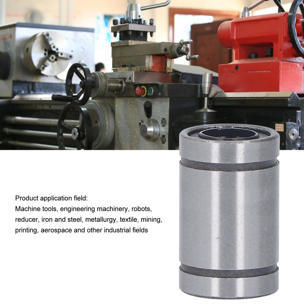 10PCS Linear Motion Ball Bearing Alloy Steel Wear Resistant Low Noise Linear Bearing for Solar Energy Equipment