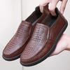 Fashion Lightweight Moccasin Leather Shoes for Men Mesh Non Slip New In Designer Legitimate Low Price Cowhide Slip-on Pu Man Casual Shoe