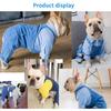 Dog Cat Denim Jumpsuit Costumes Pet Jean Overall Puppy Jean Jacket Fashion Comfortable Blue Pant Clothing for Small To Large Dog