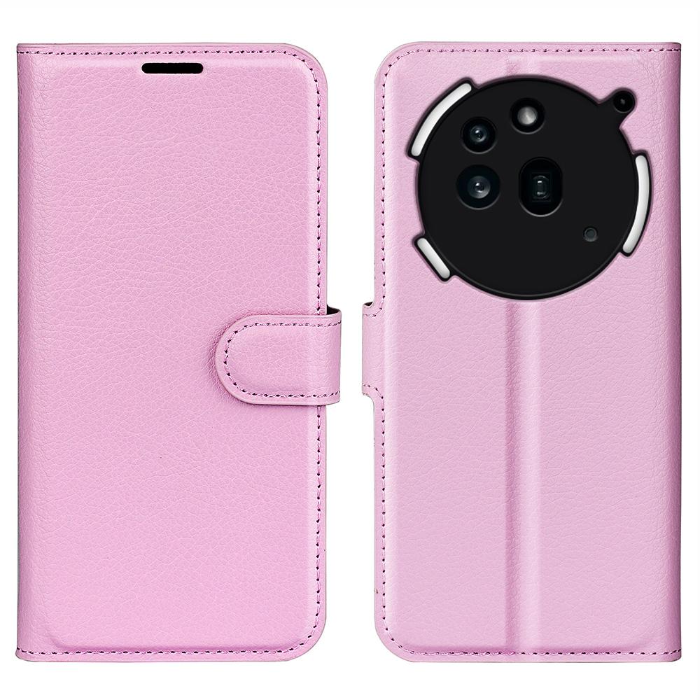 For Nothing Phone (3a) Pro Wallet Case Litchi Texture Shockproof Leather Flip Stand Phone Cover