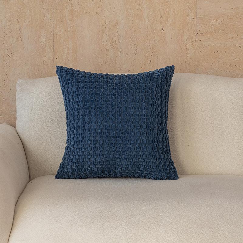 2pcs Modern Double-Sided Design Soft Velvet Sofa Cushion Covers, Office Chair Backrest Pillowcases, Durable Headboard Cushion Covers for Sofa and Bed