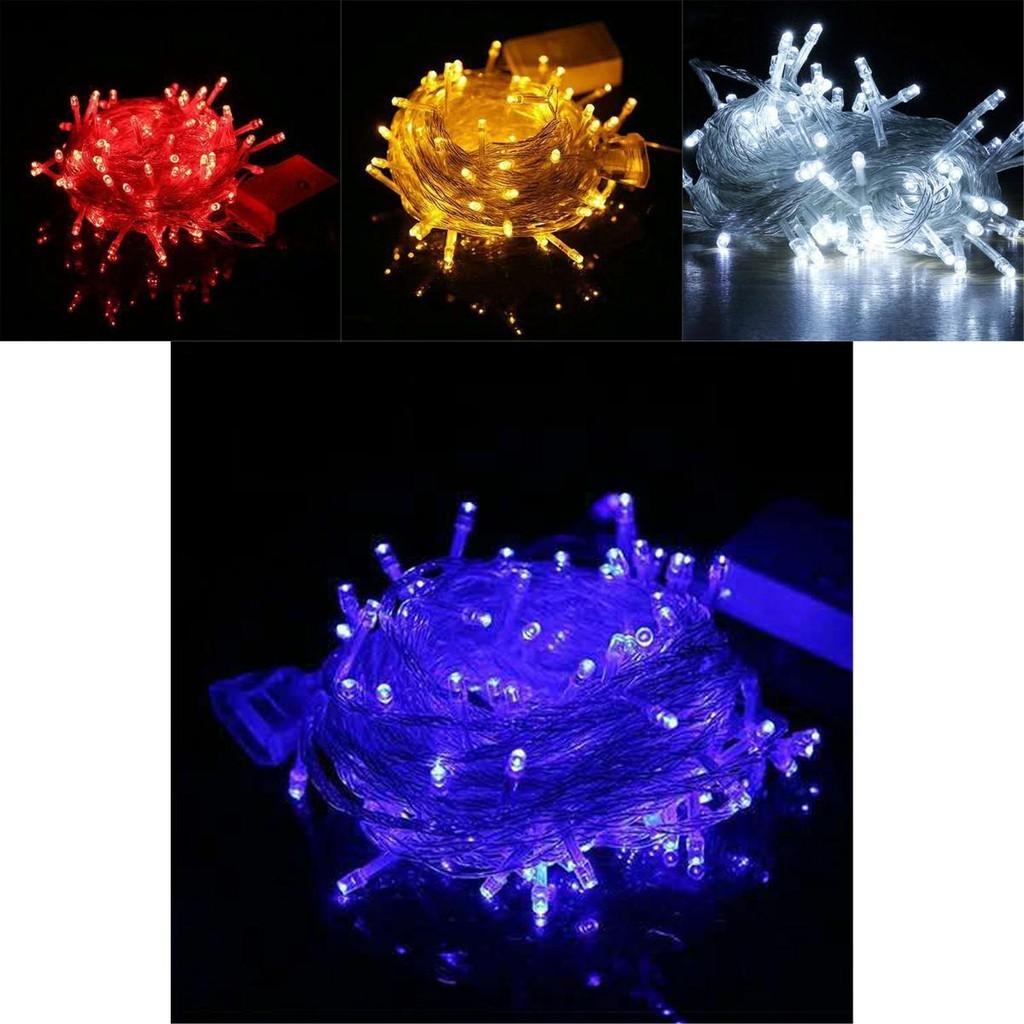 Dazzling 10m 100leds Multi-color Fairy String Lights Ideal For Weddings And Holiday Celebrations