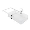 Under Desk Drawer Slide Out No Drill Metal Under Table Storage Shelf Tray Basket Organizer for Home Workplace Cabinet