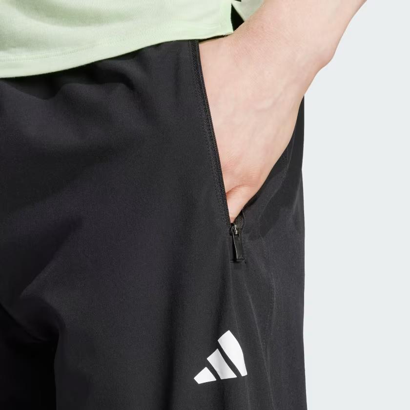 Adidas Workout Pants With Logo Men Bottoms Black IK9680