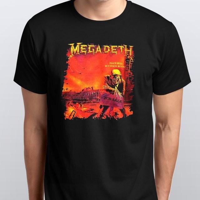 Megadeth Heavy Metal Rock Band T-SHIRT colours Black S