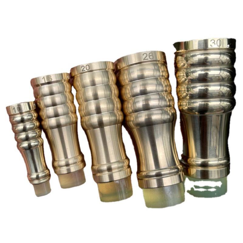 10Mm-34Mm Brass Rubber Household Accessory High Quality Durable Practical Cane Crutch Tip With Anti-Skid Pad For Hiking Pole