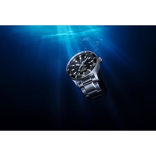 Orient Star RK-AU0309B Men's Automatic Watch, 200m Diver, Mechanical, with Silicone Band, 200m Water Resistance for Air Diving, Black