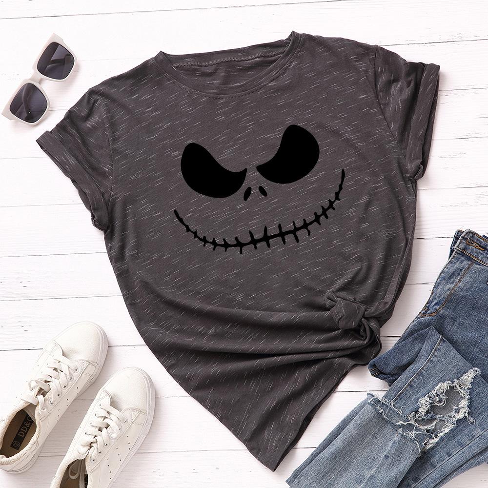 Women Men Cotton T Shirt Round Neck Short Sleeve Tee Fashion Black White Top Comfortable Soft T-Shirts
