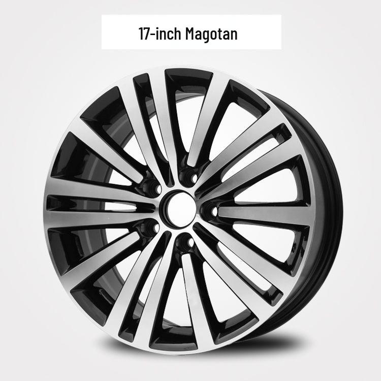 Compatible with 15-17 inch Volkswagen Sagitar and Magotan Aluminum or Steel Wheel Rims, Hub.