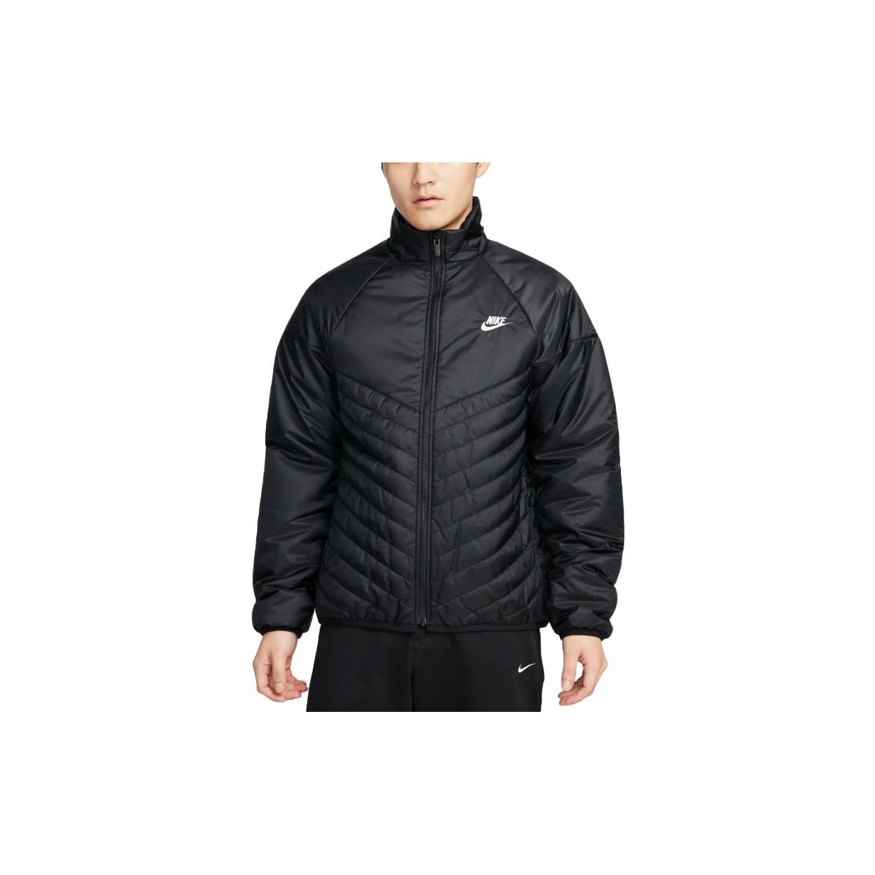 Nike Sportswear Windrunner Therma-FIT Midweight Puffer Jacket Black Men s FB8196-010 2XL