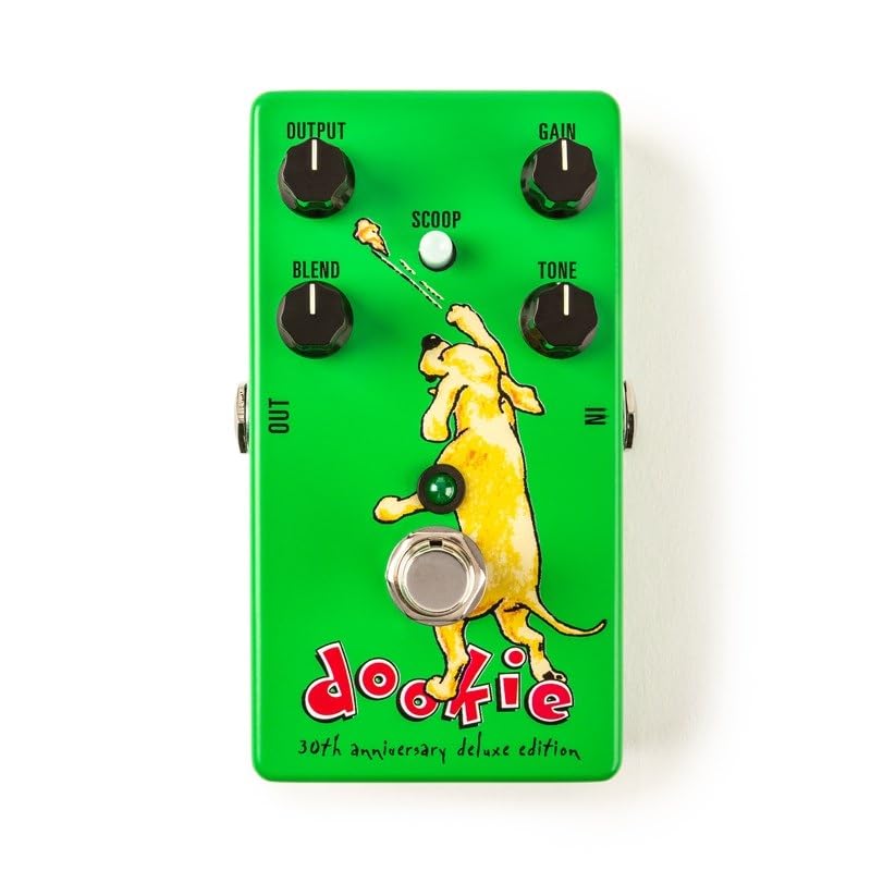 

Overdrive DD30 DOOKIE DRIVE 30TH ANNIVERSARY DELUXE EDITION Guitar Effector M.X.R. зелений