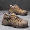 Men's Non-Slip Outdoor Sneakers New Leather Treking Footwear for Men Casual Hiking Shoes Travel Climbing Camping Trainers