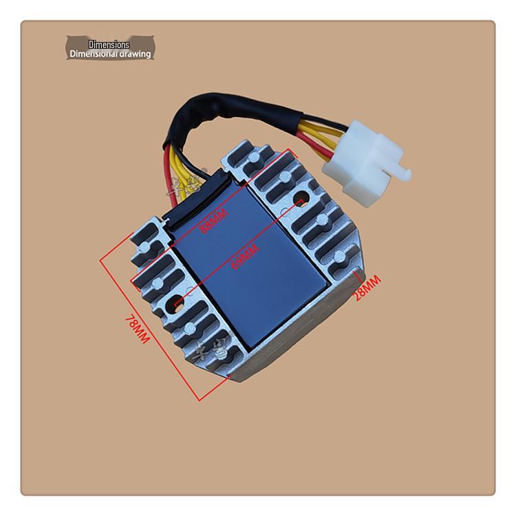 Voltage Regulator Rectifier for Tianwang Prince XV125/XV250 & Qianjiang QJ250 V-Twin 250
