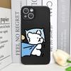 Funny Animal Dog Couple Phone Case for IPhone 11 12 13 14 15 16 Pro Max 7 8Plus X XS MAX SE2 Shockproof Soft Cover Paired Fundas