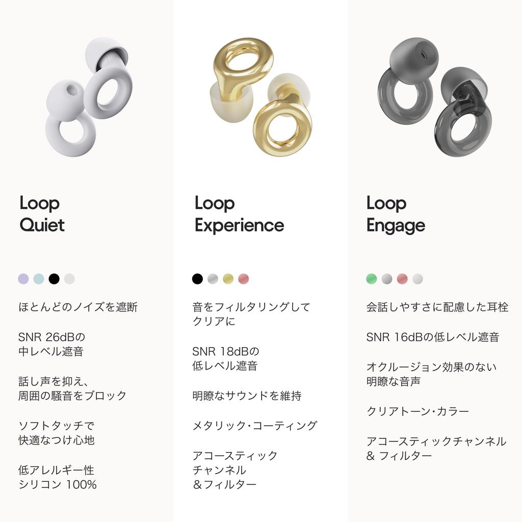 Loop Erleben Sie Live-Ohrstöpsel zum Genießen von Live-Lärmreduzierung für Live-Auftritte und High-Fidelity-Gehörschutz schützt das Gehör bei Lärmempfindlichkeit 8