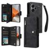 For Xiaomi Redmi Note 13 Pro+ 5G Case Rivet Decor PU Leather Wrist Strap Phone Cover