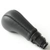 New Black Leather Gear Shift Knob For Volvo S60 S80 V70 XC70 Sewing Leather 6/5 Manual Shifter Lever Pen Car Styling Accessories