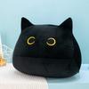 Plush Toy Cute Black Cat Pillow Doll Soft Boy Doll Cat Doll Corner Nap Pillow