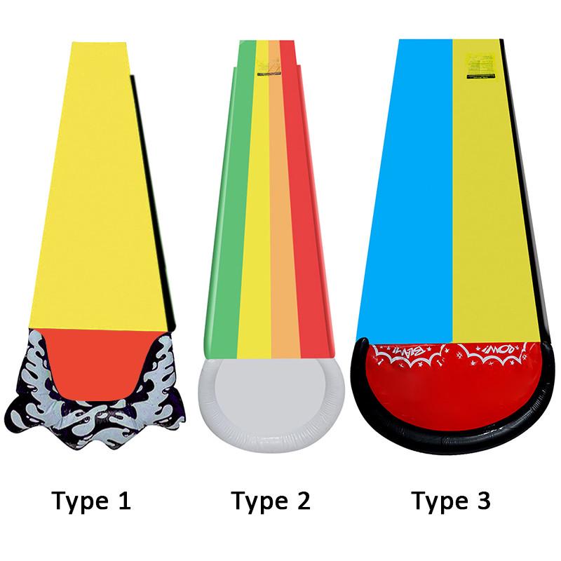 Buy 4.8M Dual Person Single Surf Water Slide Mat for Children Summer ...