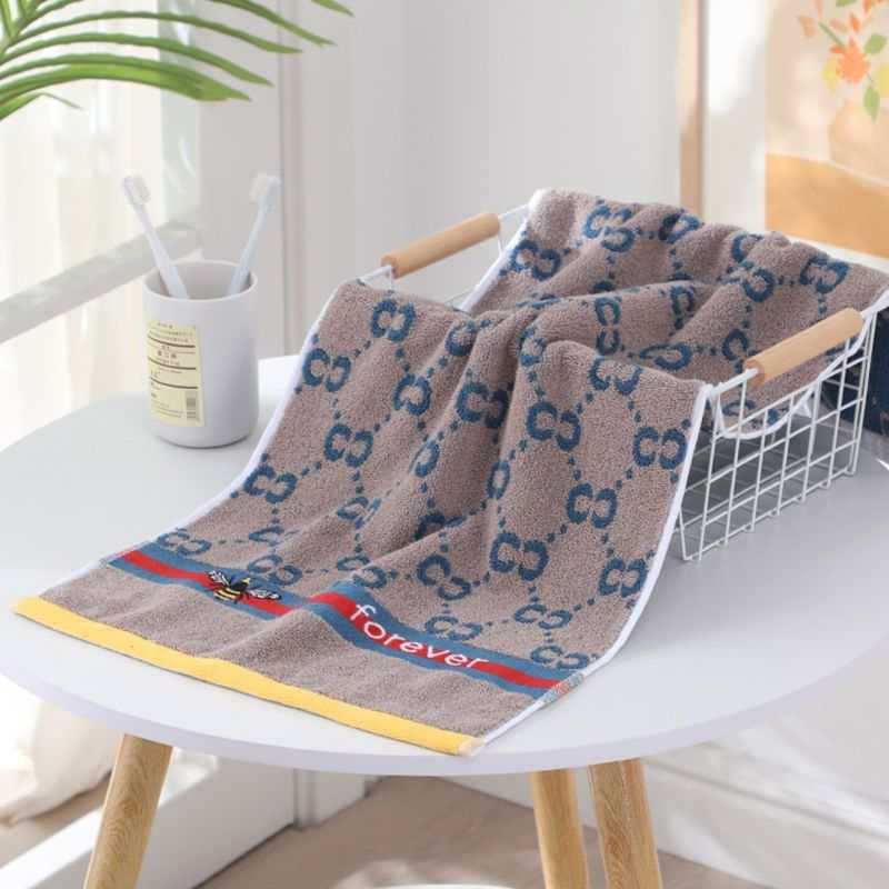 Soft, Thick Pure Cotton Bath and Face Towels - Absorbent for Men and Women