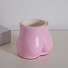Pen Holder Cute Butt Shape Desktop Organizer Healing Atmosphere Storage Box for Pens Makeup Brushes Office Supplies