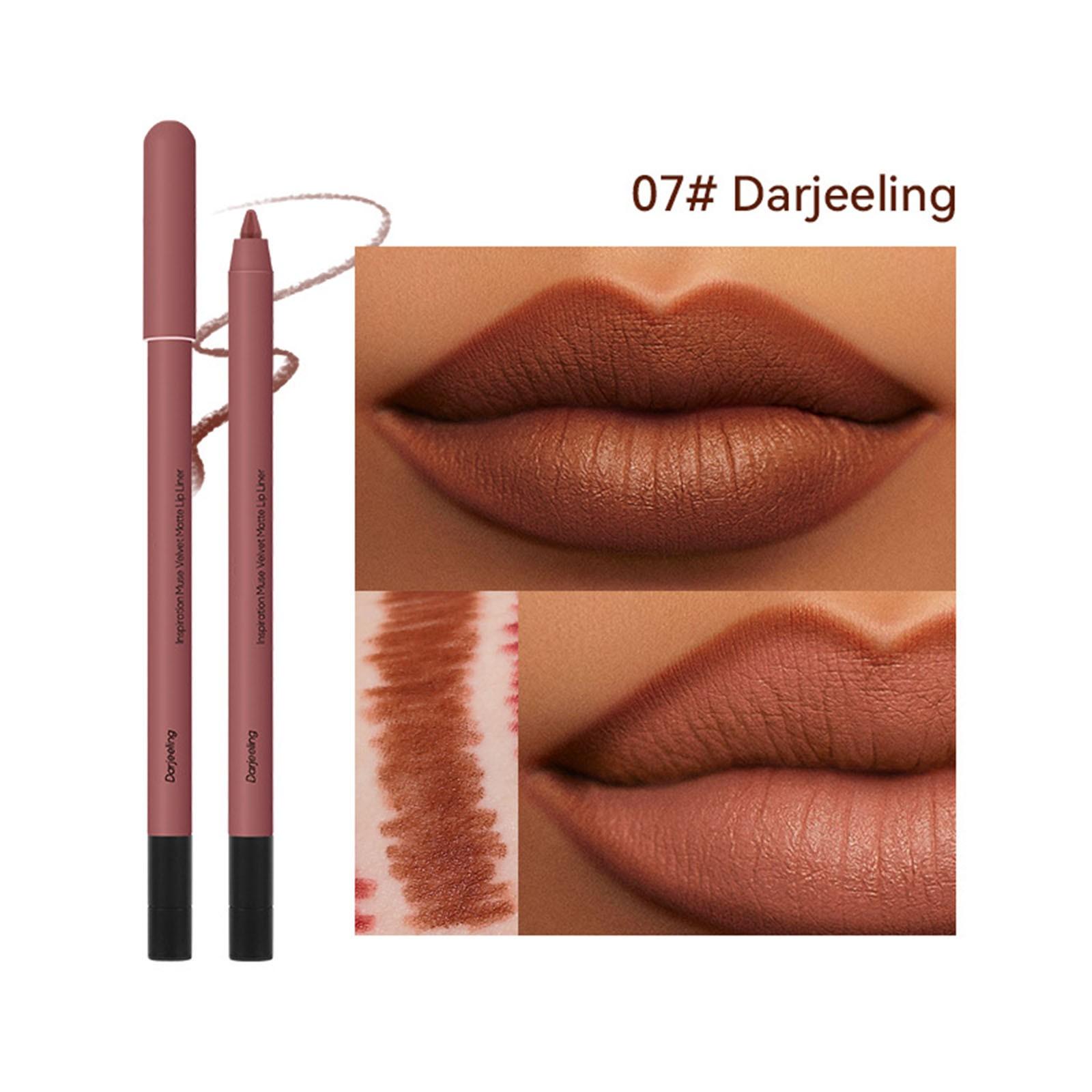 

Карандаш для губ, водостойкий стойкий блеск для губ, женский карандаш для губ, создайте идеальный макияж губ! One Size